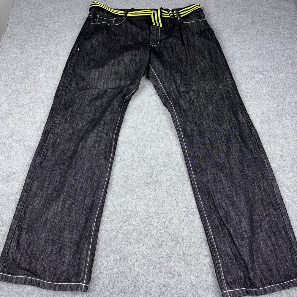 Red Ape Jeans Mens 38x34 Dark Wash Baggy Streetwear Skater Relaxed Y2K Hip Hop
